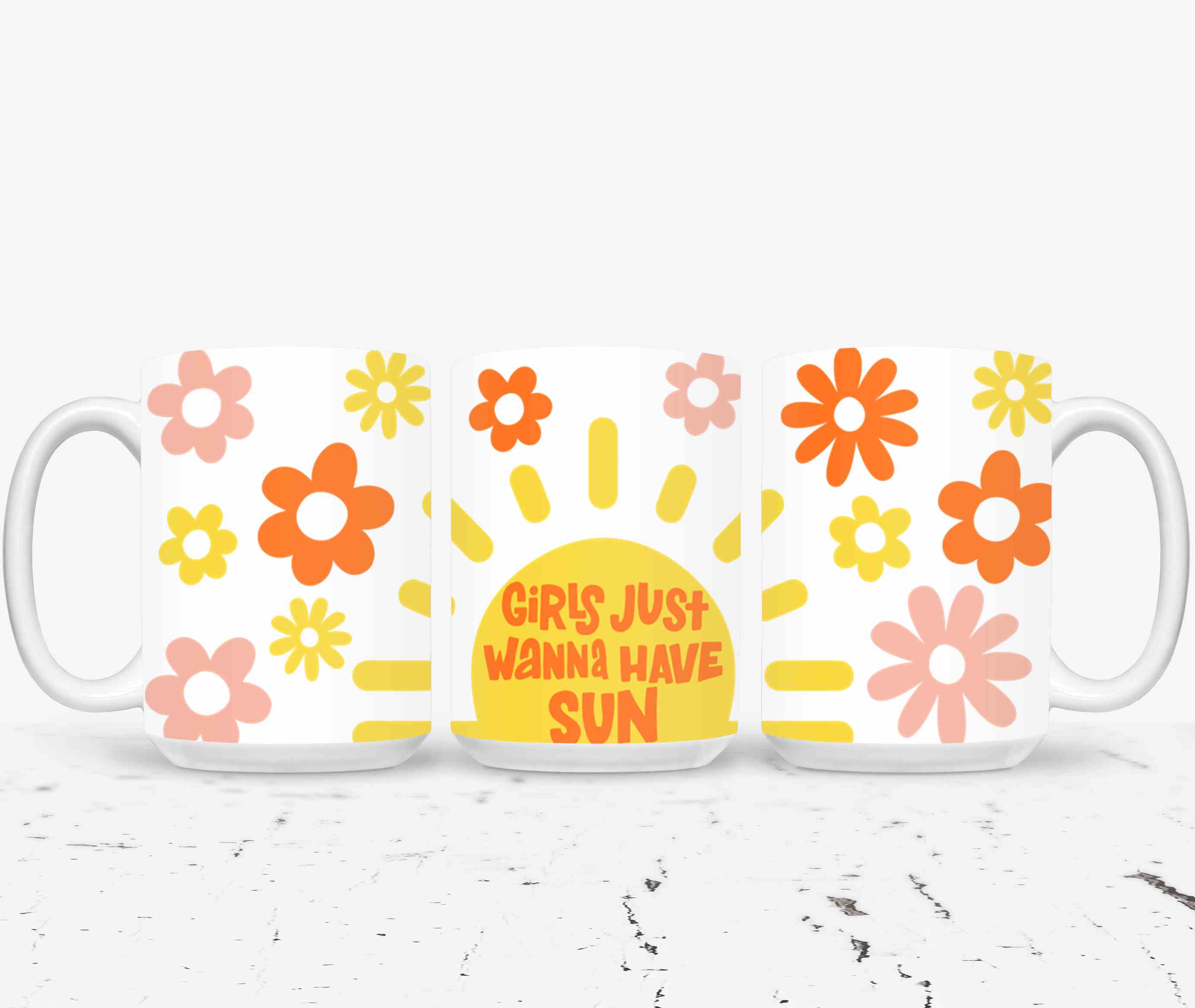 Girls Just Wanna Have Sun Floral-10684